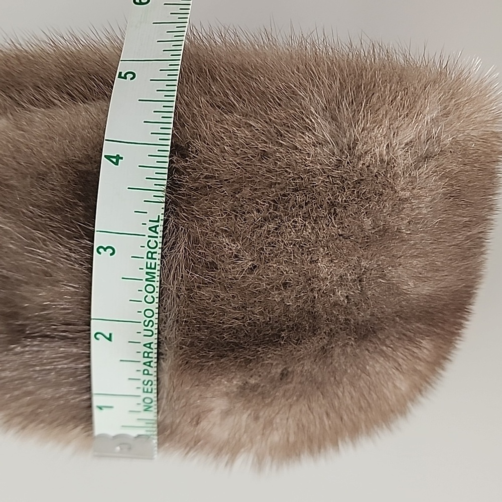 Authentic Krasnoyarsk Siberia Mink Fur Cossack Hat - Picture 5 of 5
